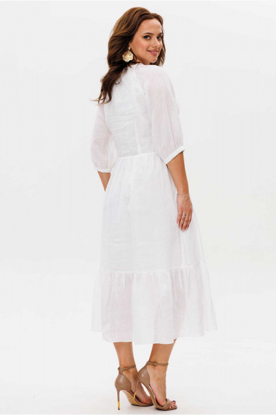 Платье Mislana 11100 белый - фото 2