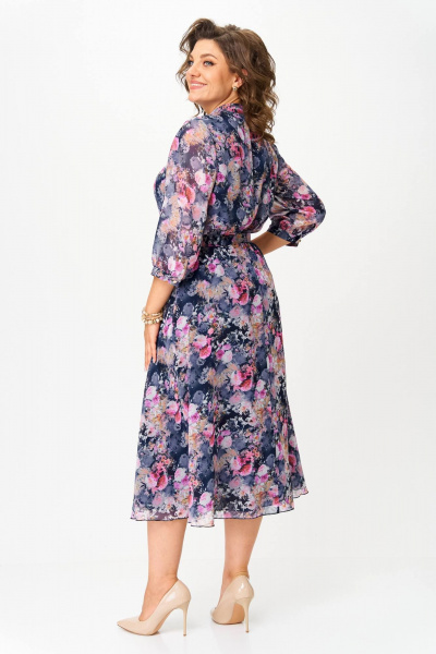 Платье Slaviaelit 460-2 мультиколор - фото 3