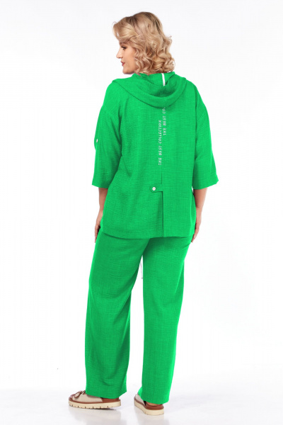 Брюки, жакет Vilena 1077 яблоко - фото 2