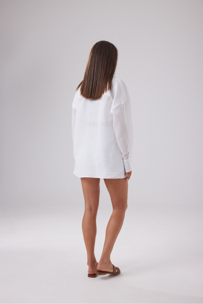 Блуза T.N.D М135 белый - фото 4