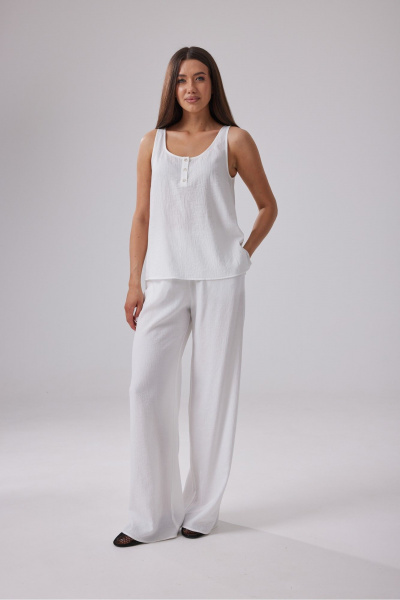 Блуза T.N.D М153 молоко - фото 4