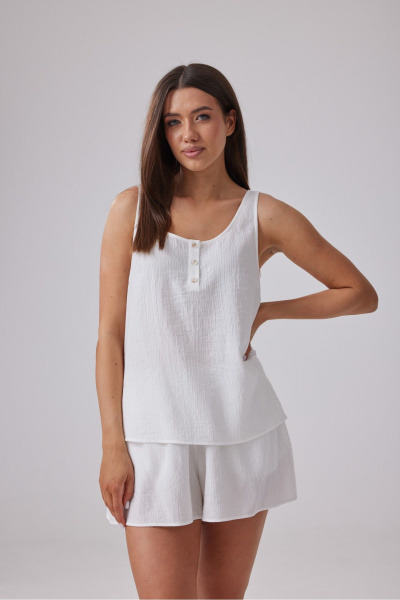 Блуза T.N.D М153 молоко - фото 2