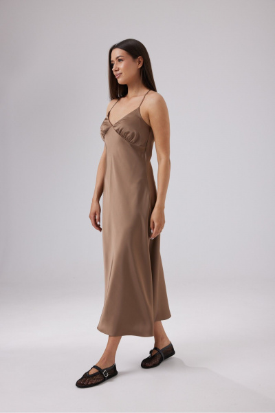 Платье T.N.D М210/1 мокко - фото 4