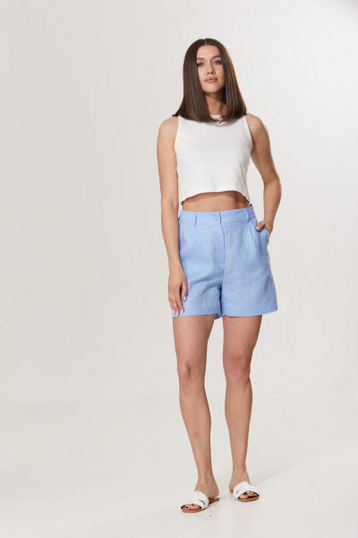 Шорты T.N.D М331 голубой - фото 1