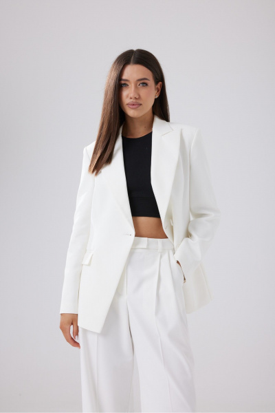 Брюки T.N.D М362 молоко - фото 5