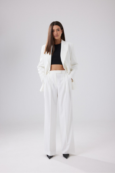 Брюки T.N.D М362 молоко - фото 2