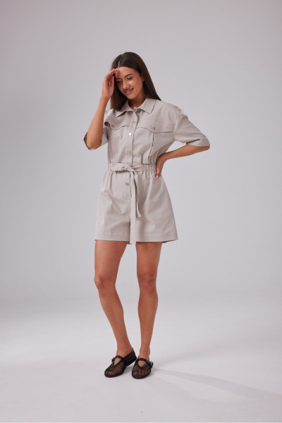 Комбинезон T.N.D М418 бежевый - фото 3