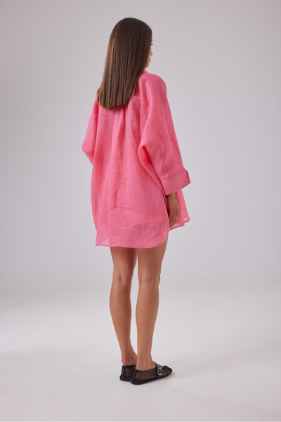 Рубашка, шорты T.N.D М443 розовый - фото 3