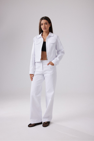 Жакет T.N.D М654 белый - фото 5