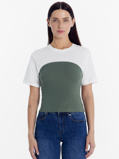 Джемпер Mark Formelle 112974/24-27850Ц-1 белый_агава - фото 63