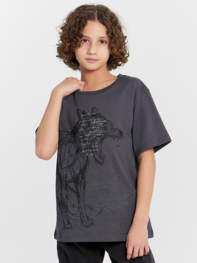 Футболка Mark Formelle 113433/24-26095П-0 сталь_печать_3_сл_на_пол - фото 63