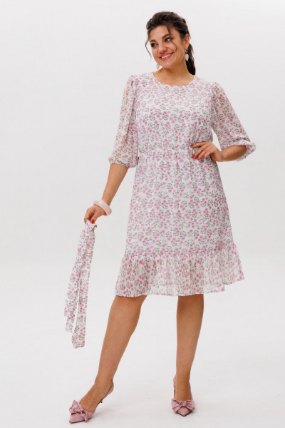 Платье Anelli 1589 нежный_бутон - фото 8