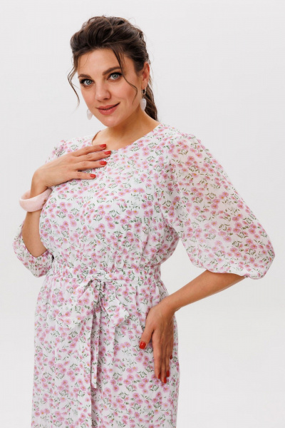 Платье Anelli 1589 нежный_бутон - фото 5