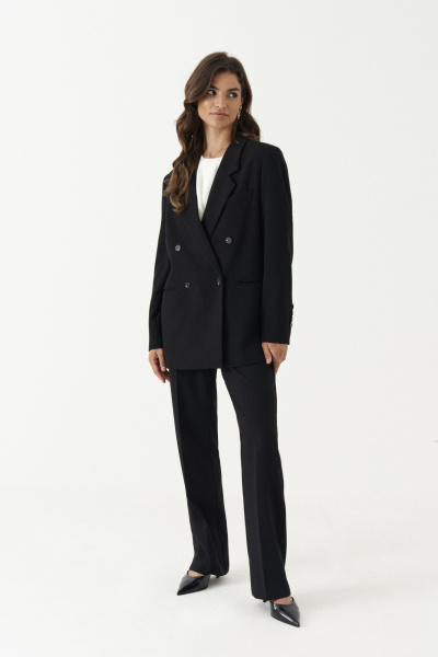 Жакет Панда 187234w черный - фото 2