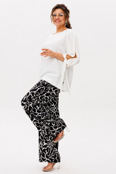 Блуза, брюки Anelli 1536 тень_цветка - фото 10