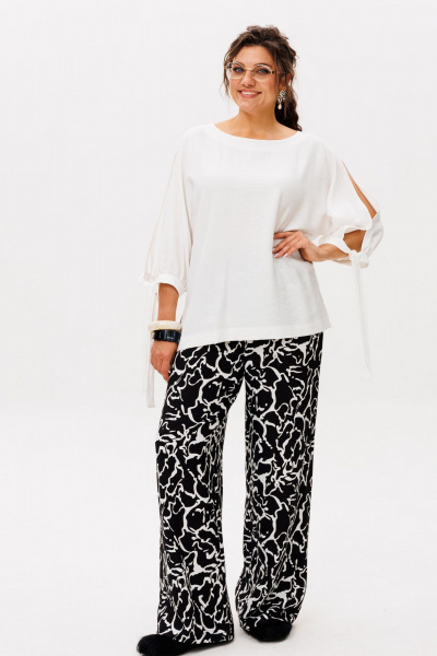 Блуза, брюки Anelli 1536 тень_цветка - фото 1