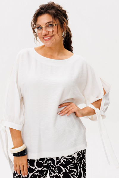 Блуза, брюки Anelli 1536 тень_цветка - фото 4