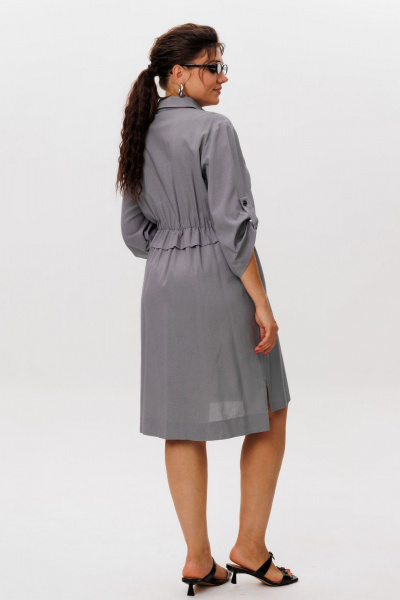 Платье Anelli 1579 графитовый_шепот - фото 4