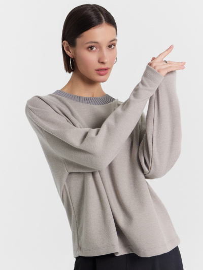 Свитшот Mark Formelle 122996/24-30051Ц-26 средне_серый_меланж_4425_В - фото 68