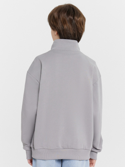 Толстовка Mark Formelle 123458/25-36068П-7 серый_печать1_2_сл_на_ЛВ_дет_пер - фото 15