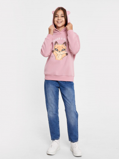 Худи Mark Formelle 127887-1/Ф22/23982П-7П пыльный_розовый_печать - фото 67