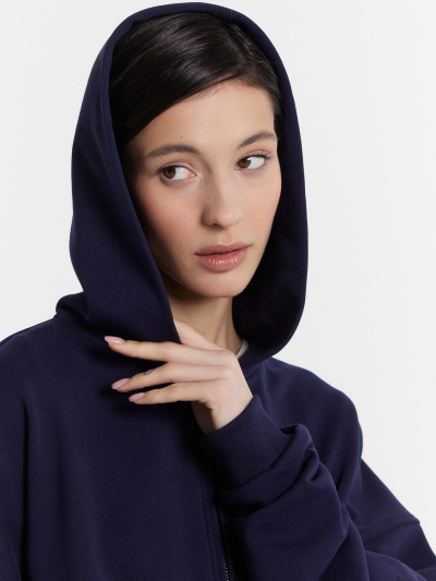 Толстовка Mark Formelle 172116/24-30789Ц-7 т.синий - фото 19