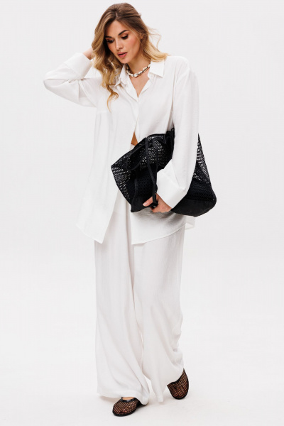 Брюки EOLA 2854 молочный - фото 1