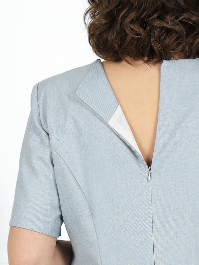 Жакет, платье Ninele 7459 голубой - фото 31