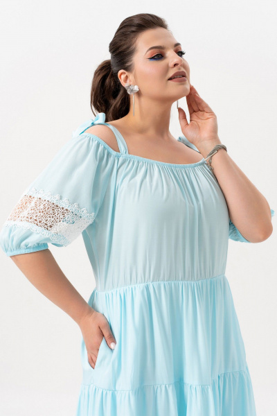 Платье Andina 830-2 небесный_голубой - фото 12