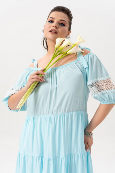 Платье Andina 830-2 небесный_голубой - фото 11