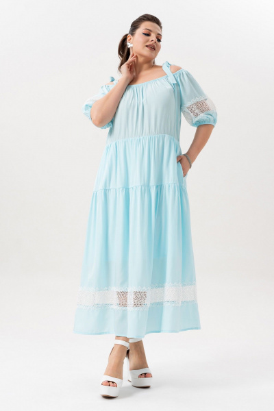 Платье Andina 830-2 небесный_голубой - фото 10