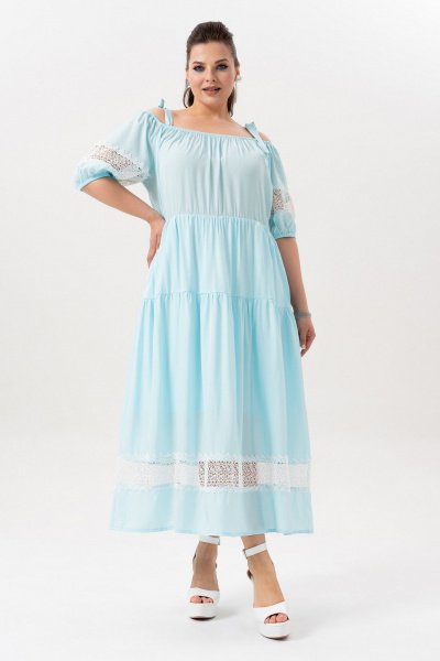Платье Andina 830-2 небесный_голубой - фото 9