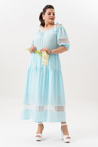 Платье Andina 830-2 небесный_голубой - фото 8
