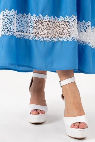 Платье Andina 830-3 индиго - фото 4