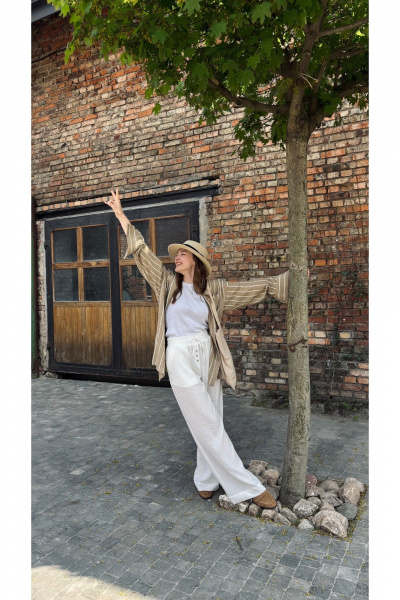 Блуза ALIN 2003 бежевый - фото 10