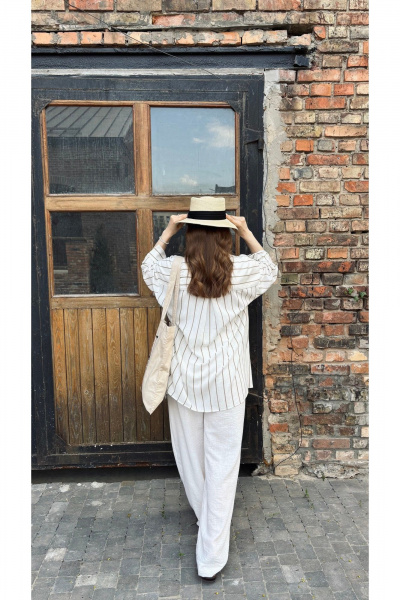 Брюки ALIN 4004 белый - фото 8