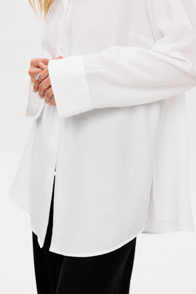 Блуза EOLA 2873 молочный - фото 13
