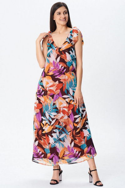 Сарафан Celentano lite 5047 абстрактный_цветочный_принт - фото 2