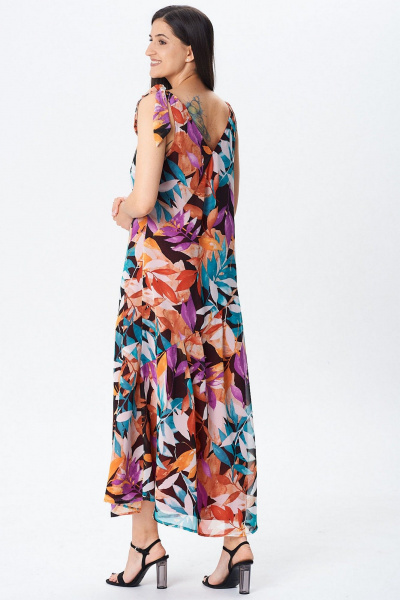 Сарафан Celentano lite 5047 абстрактный_цветочный_принт - фото 6