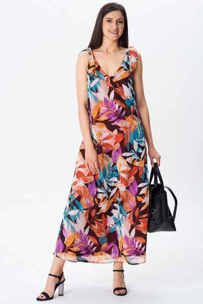 Сарафан Celentano lite 5047 абстрактный_цветочный_принт - фото 1