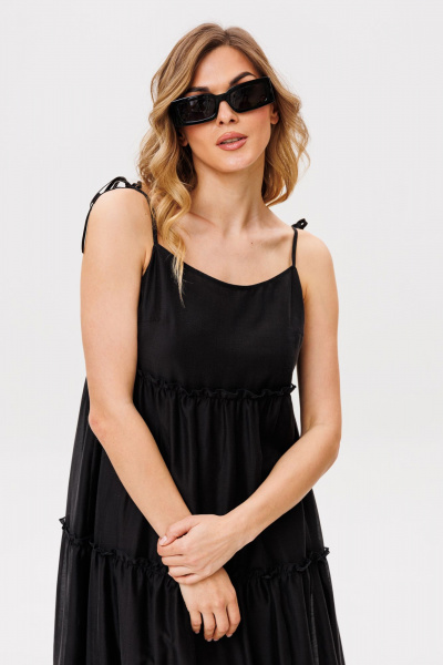 Сарафан EOLA 2861 черный - фото 8