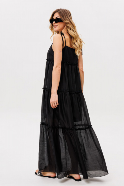 Сарафан EOLA 2861 черный - фото 7