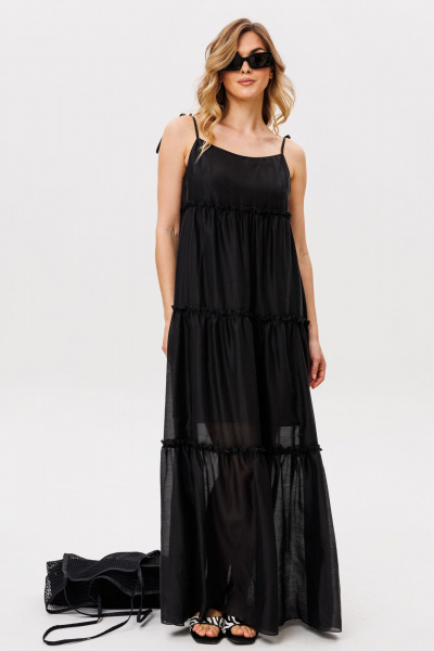 Сарафан EOLA 2861 черный - фото 6