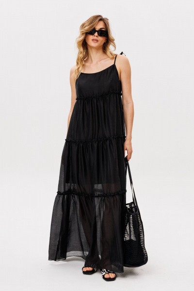 Сарафан EOLA 2861 черный - фото 1