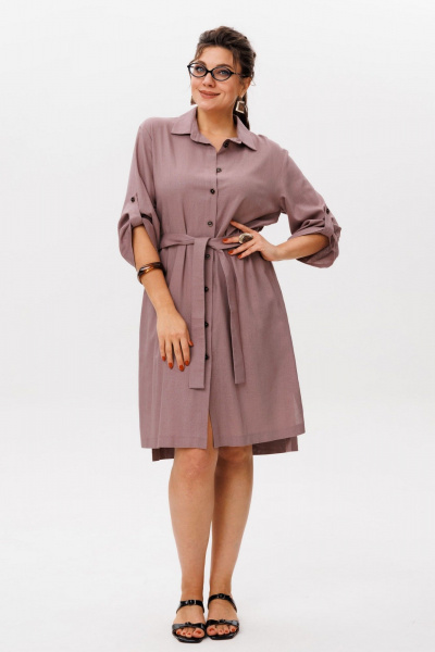 Платье Anelli 1579 туманная_роза - фото 1