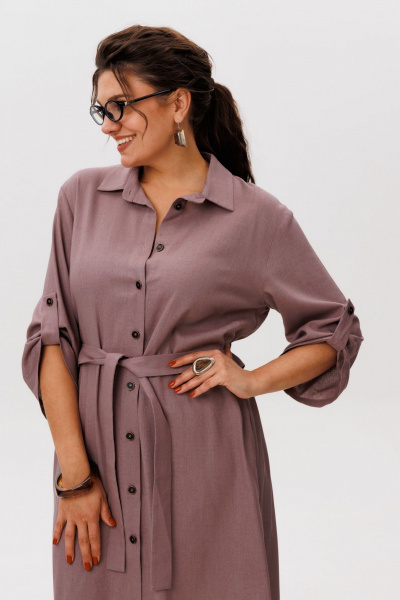 Платье Anelli 1579 туманная_роза - фото 7