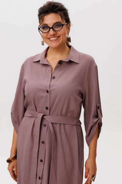 Платье Anelli 1579 туманная_роза - фото 3