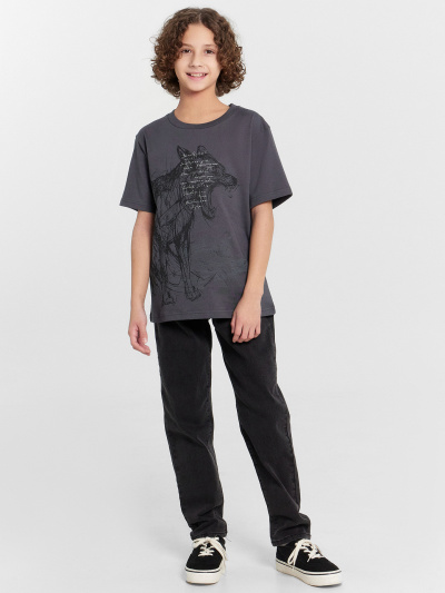 Футболка Mark Formelle 113433/24-26095П-0 сталь_печать_3_сл_на_пол - фото 57