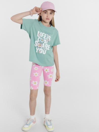 Футболка Mark Formelle 117835-2/25-37558П-0 шалфей_ромашки_на_св.розовом_2_сл_1изд_печ_на_пол - фото 26