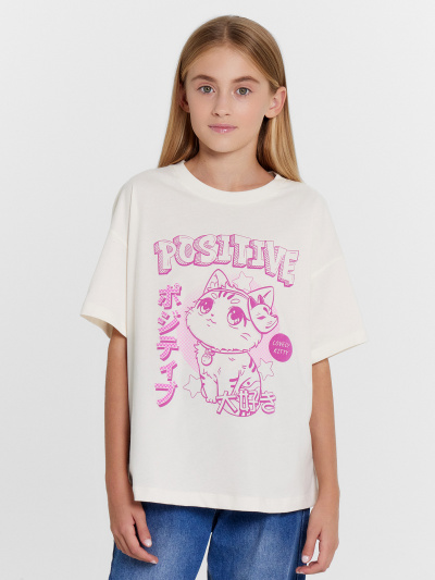 Футболка Mark Formelle 117843/24-27896П-0 слоновая_кость_печать_2_сл_на_пол - фото 19